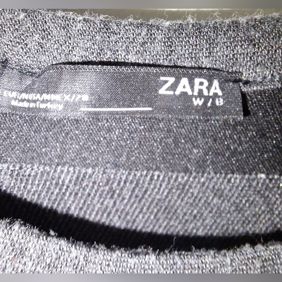 A Zara faded distressed ripped tunic top or short dress. - Picture 2 of 3